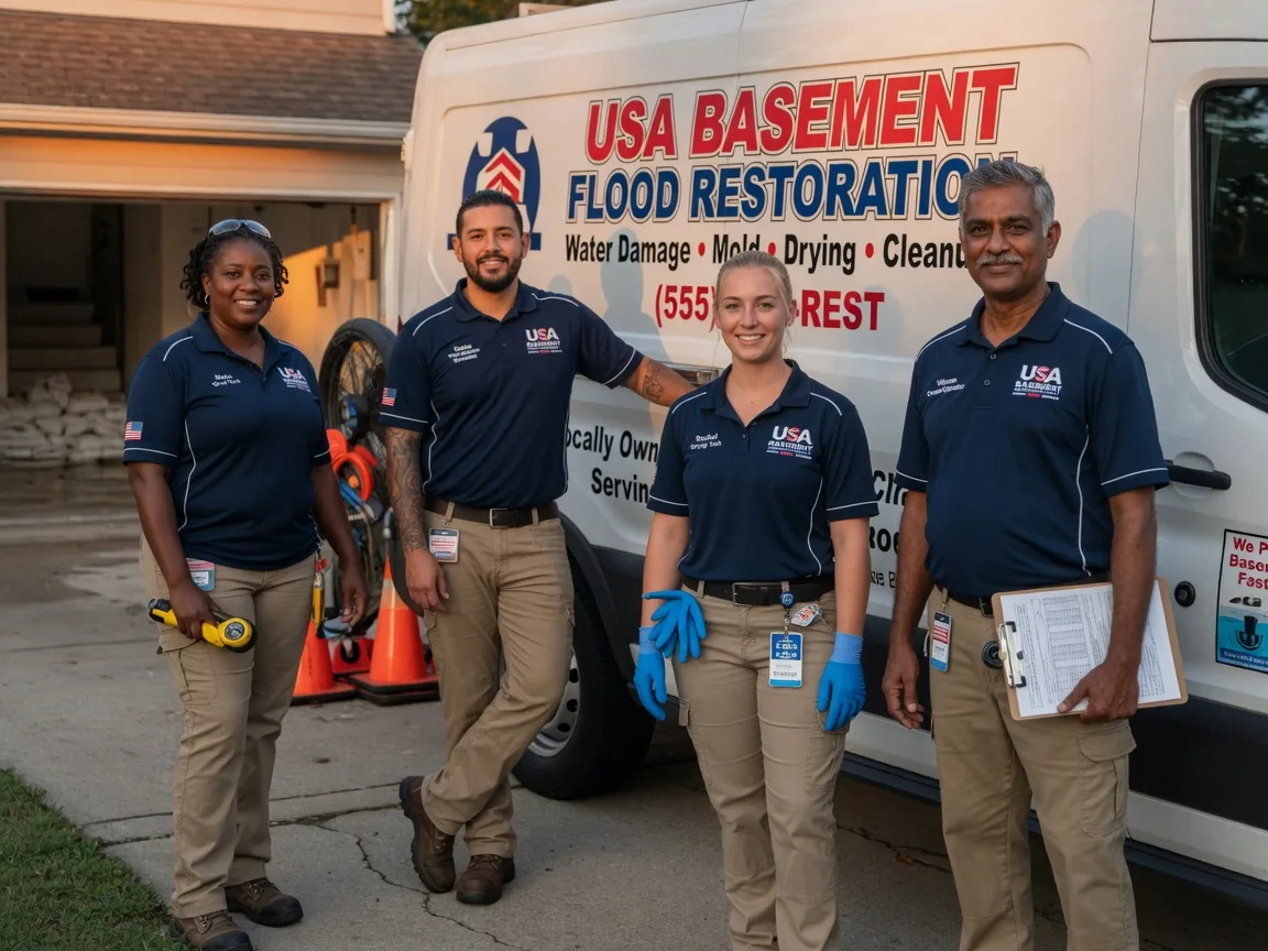 Basement Flood Cleanup company in Pingree, ND
