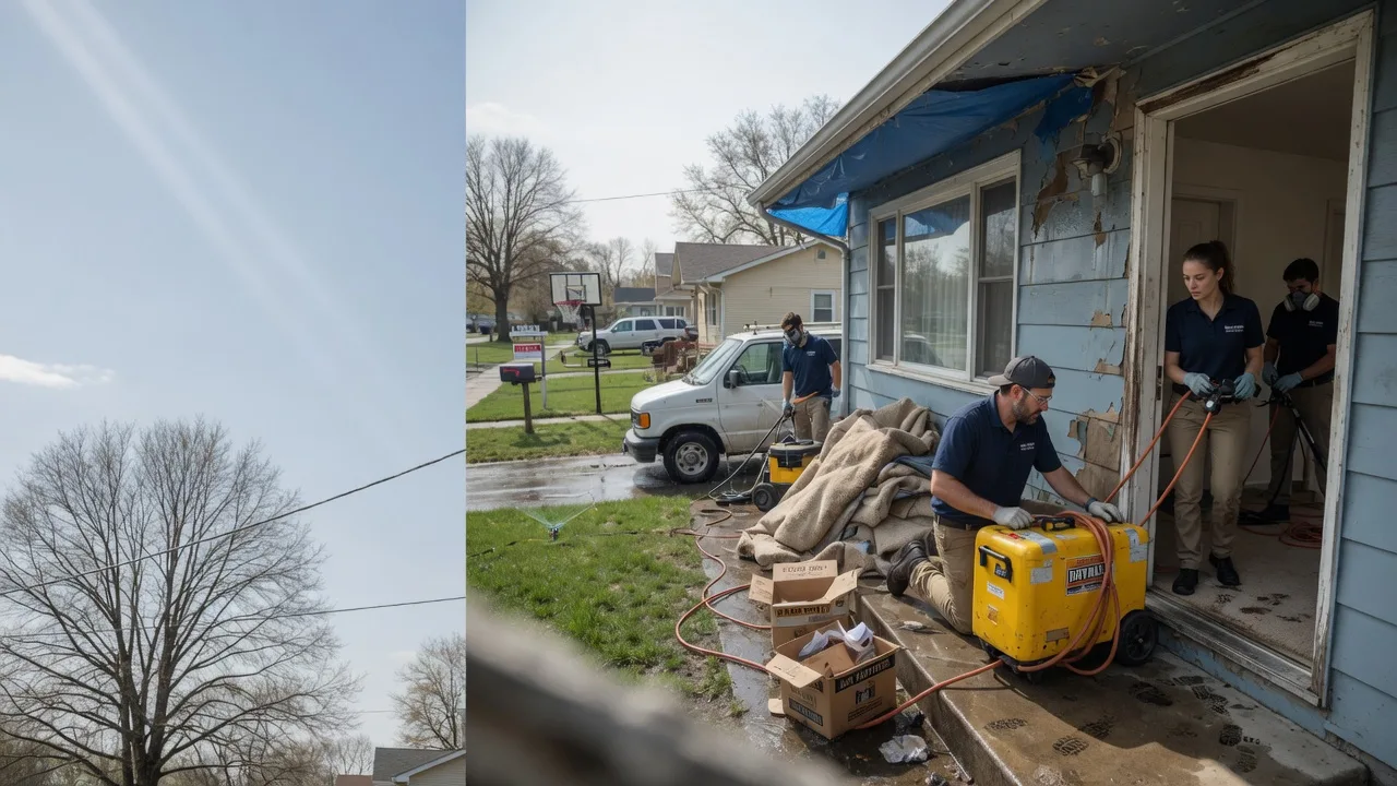 Basement Flood Cleanup in Pingree, ND near me